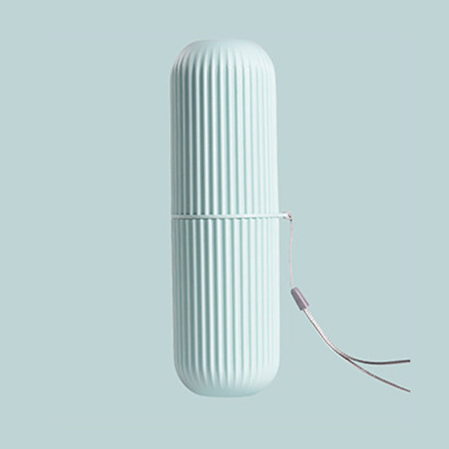 Portable Toothbrush and Toothpaste Storage Organizer