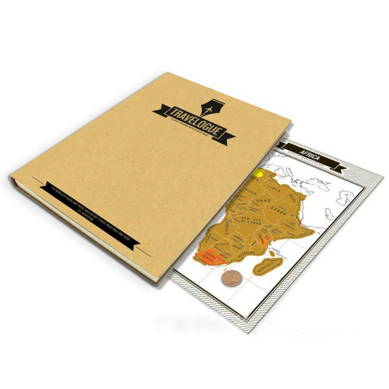 Travel Journal, World Notebook, Travel Book