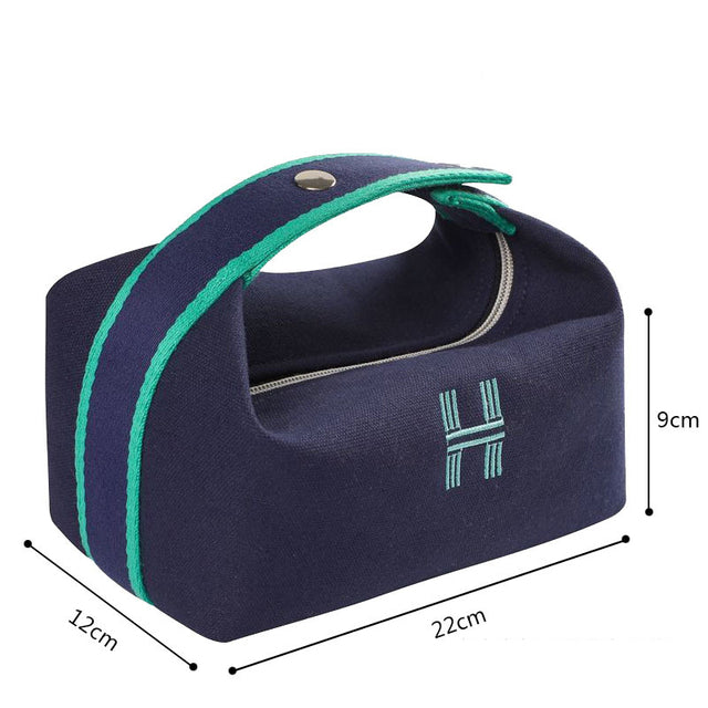 Waterproof Canvas Travel Toiletry Organizer Bag
