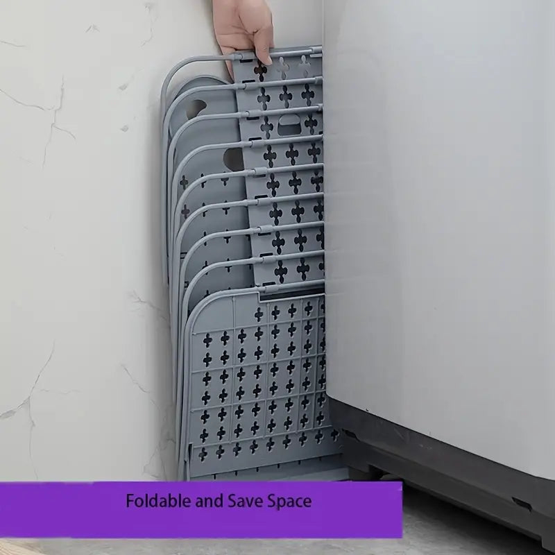 Large Waterproof Wall-Hanging Laundry Basket for Storage