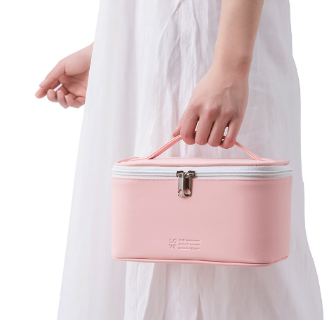 Korean PU Waterproof Cosmetic Bag