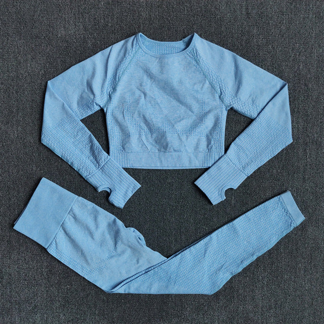 High Waist Yoga Pants Set
