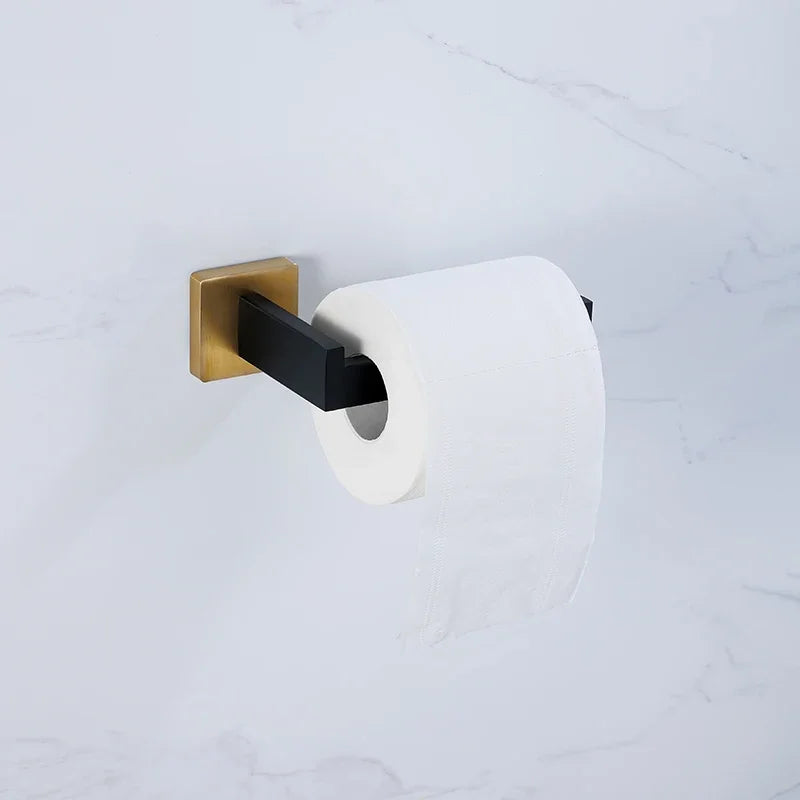 Wall-Mounted Stainless Steel Bathroom Hardware Set