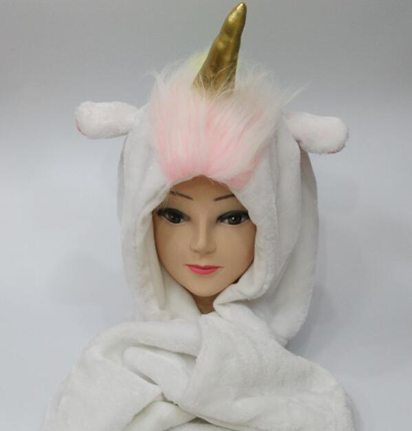 Unicorn Hat - Warm Plush Winter Accessory