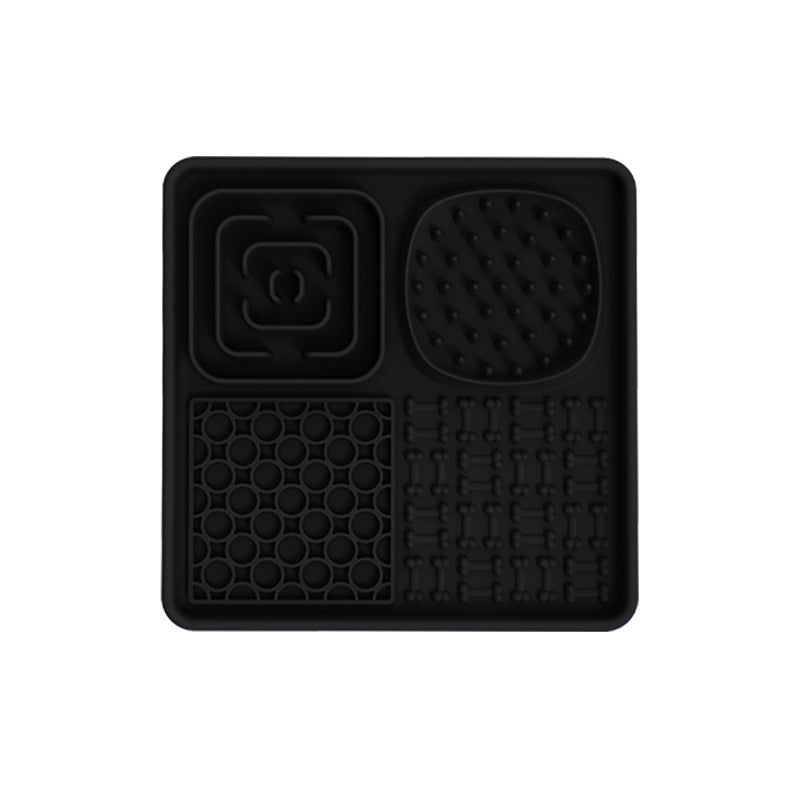 Silicone Pet Feeding Mat and Slow Feed Pad