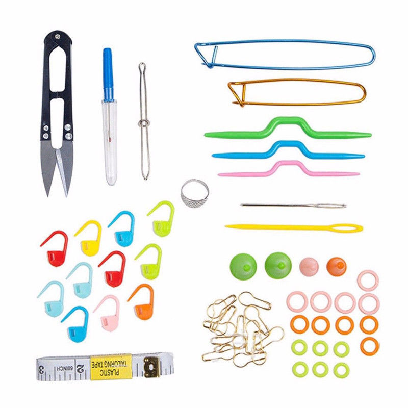 Home Scissors Storage Set with Crochet Hook Accessories
