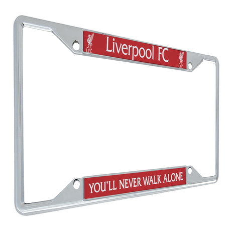 Desert Cactus Liverpool FC Car Accessories Football Soccer Metal License Plate Frame Cover Protector and Mount Placa for Front or Rear of Vehicle (Frame - Design 3)
