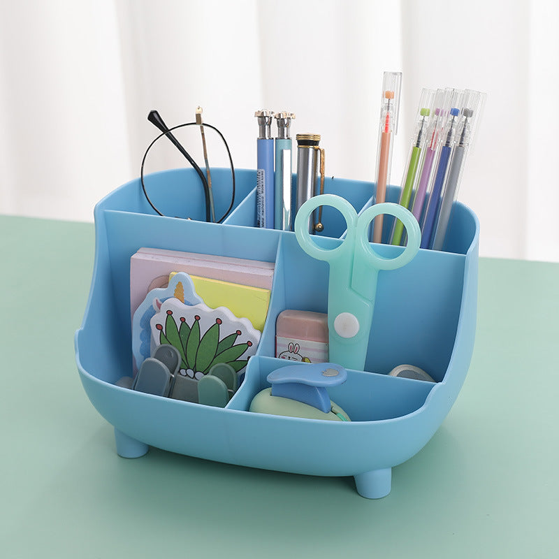 Multi-Functional 6-Grid Desk Organizer for Jewelry & More