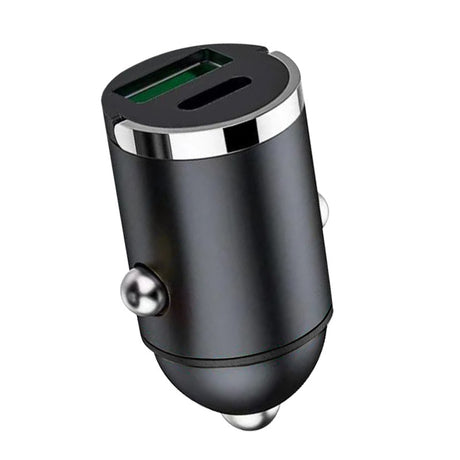 Mini Ring Phone Car Charger PD 30W Fast Charging