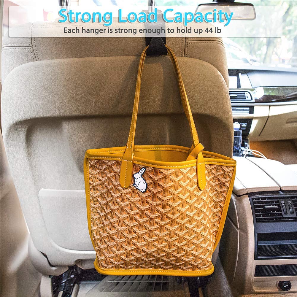 Car Headrest Hooks - Portable Organizer for Handbags
