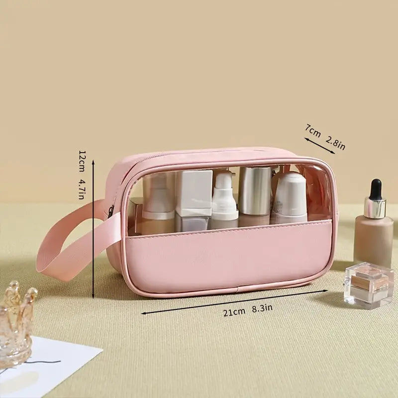 Large Capacity PVC Travel Cosmetic Bag for Women