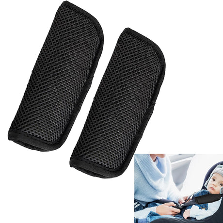 2 Pack Car Seat Strap CoversComfortable Car Seat Straps Shoulder for KidsUniversal Car Belt Strap Covers for Newborns Infants KidsSeatbelt Holder Pad for Car