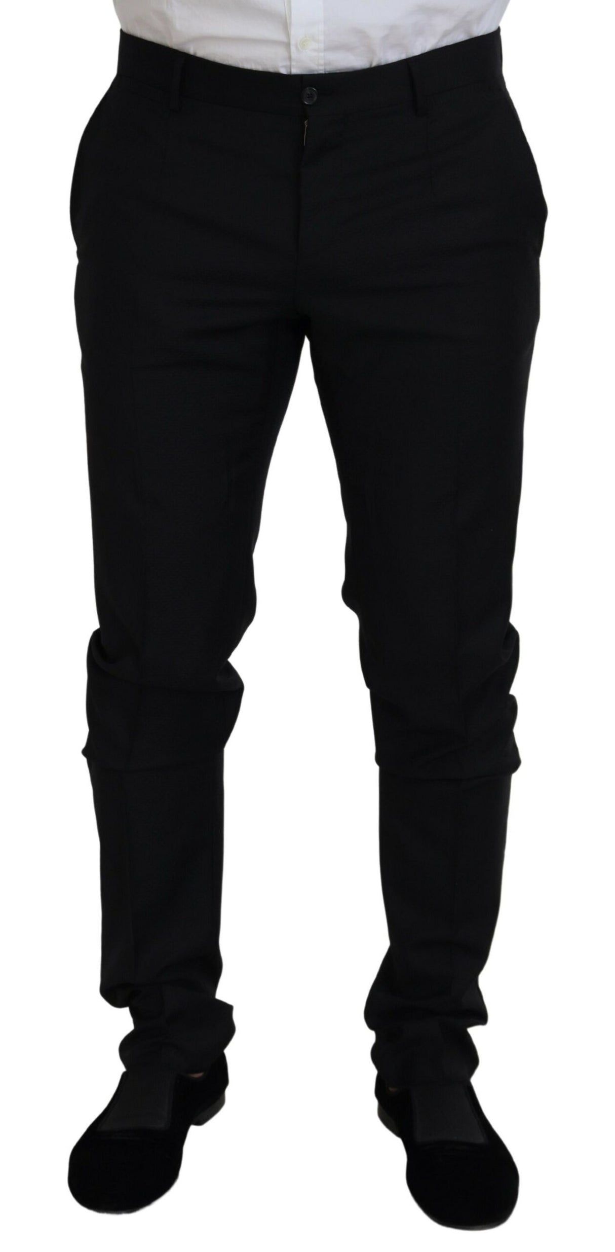 Dolce & Gabbana Black Single Breasted 2 Piece MARTINI Suit