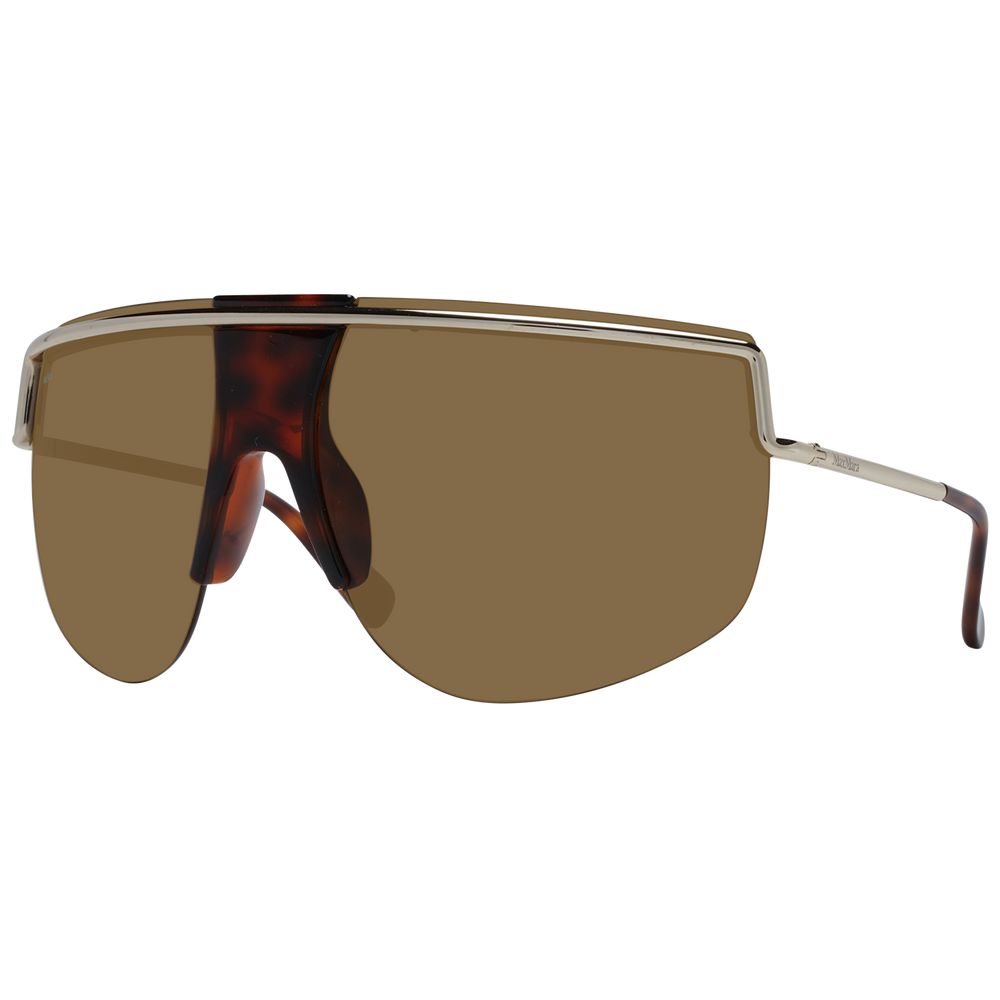 Max Mara Gold Metal Sunglasses