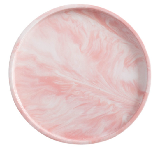 Decorative Marble Ceramic Storage & Serving Tray (One)