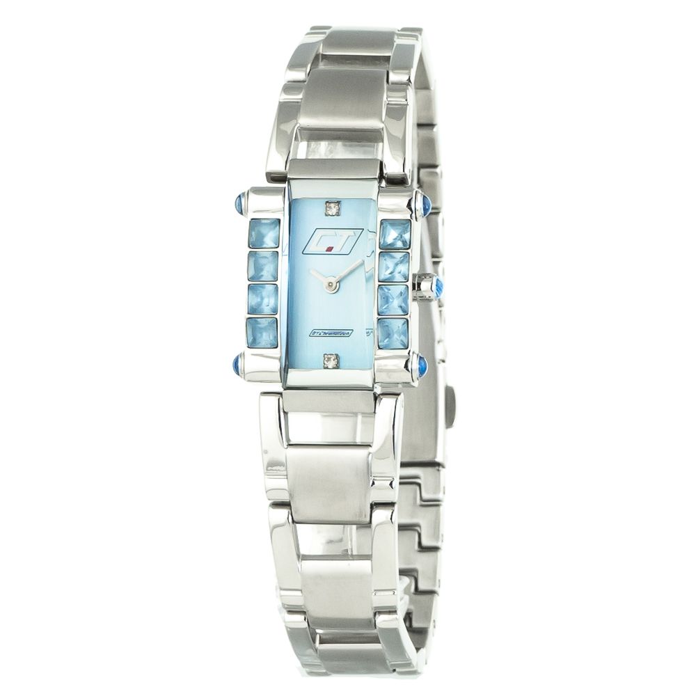 Chronotech Silver Stainless Steel Bracelet Watch