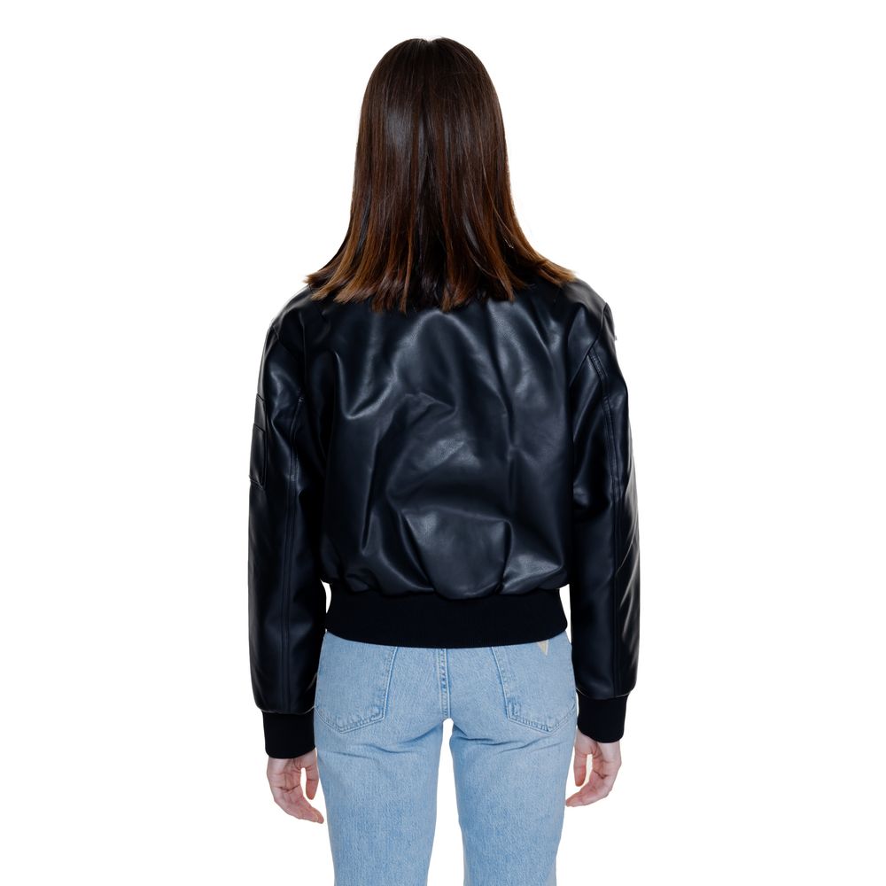 Calvin Klein Jeans Black Polyethylene Bomber