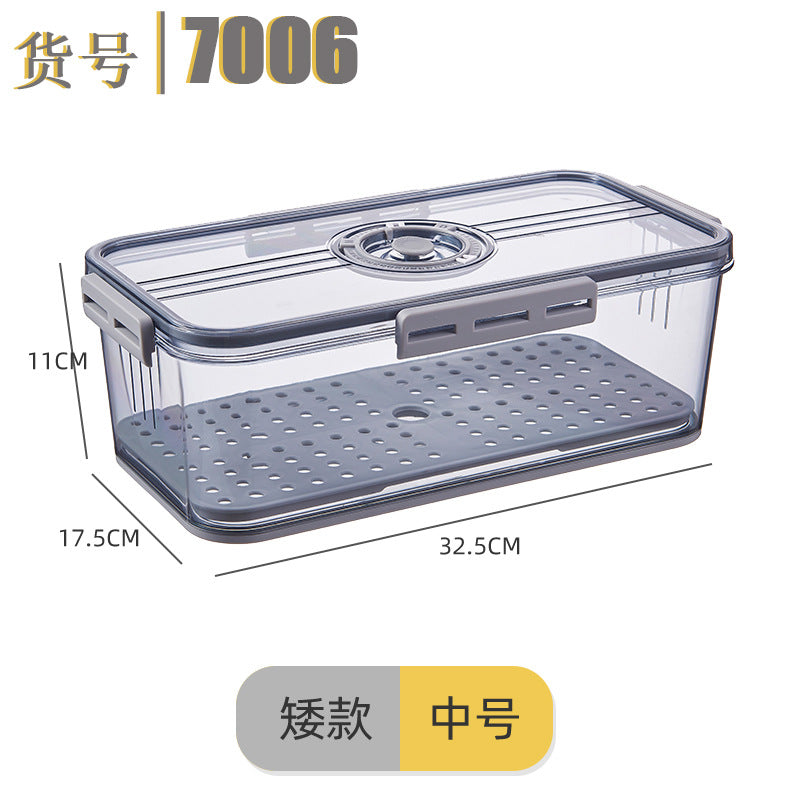Transparent Thickened PET Refrigerator Storage Box