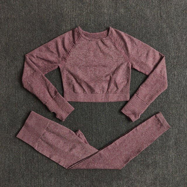 High Waist Yoga Pants Set