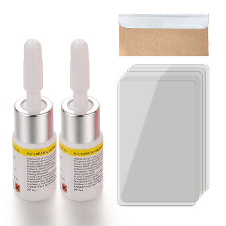Windshield Repair Kit for Automotive Glass Cracks