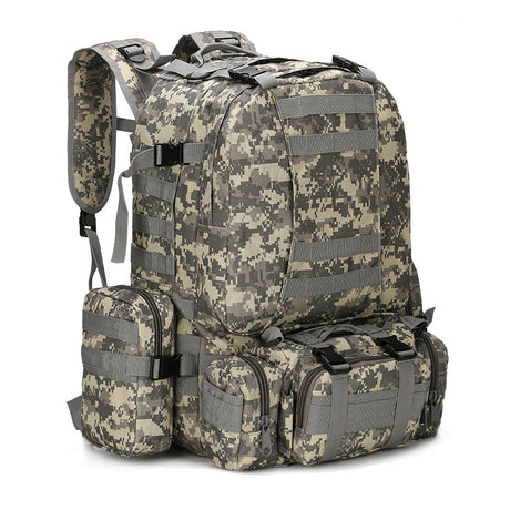 Men's Oxford Fabric Outdoor Backpack - Camouflage Hiking Bag