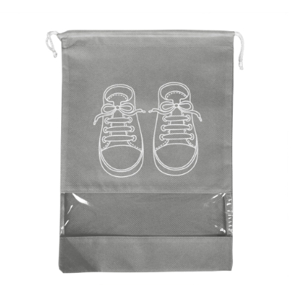 Drawstring Shoe Storage Bag