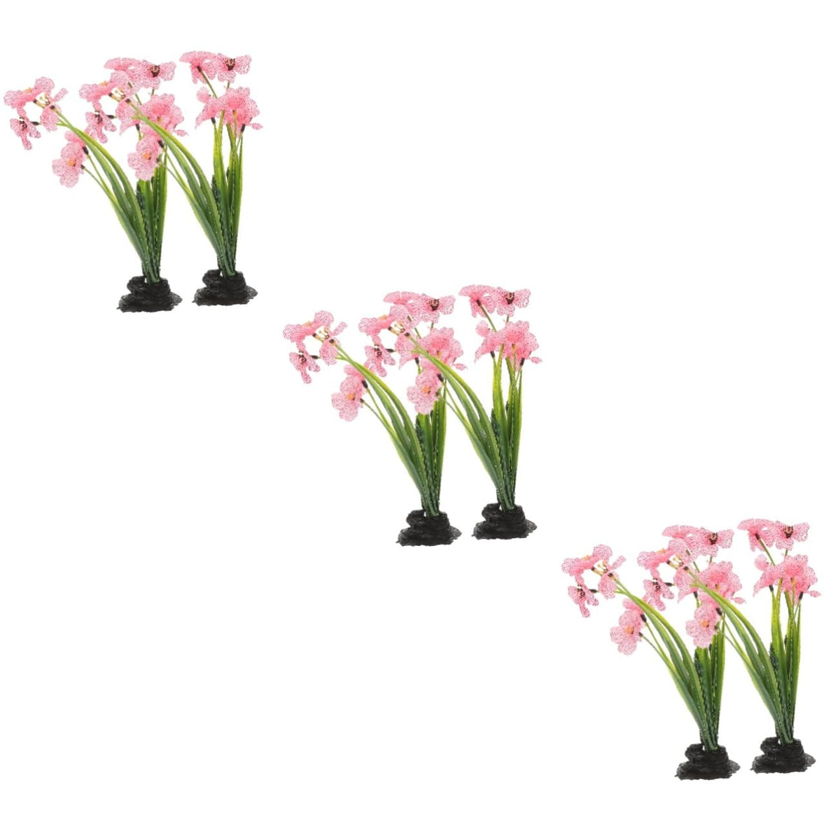 NOLITOY 6 Pcs Aquatic Plant Fish Tank Small Fish Tank Plant Fish Tank Decoration Decorative Aquarium Plant Compact Aquarium Plant Realistic Aquarium Decor Realistic Aquarium Plant
