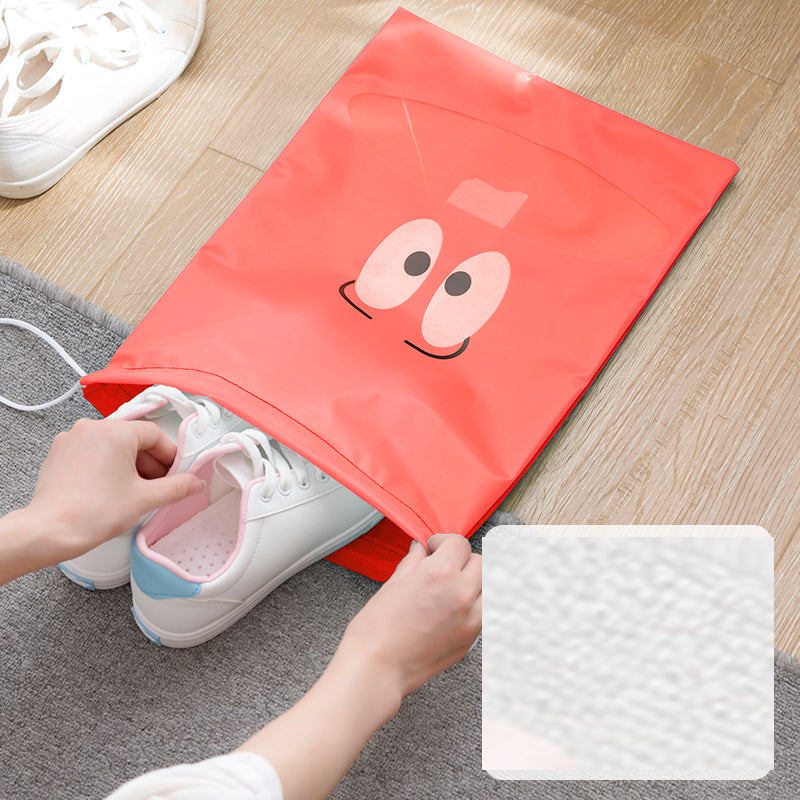 Travel Shoe Storage Bag - Transparent Dustproof Organizer