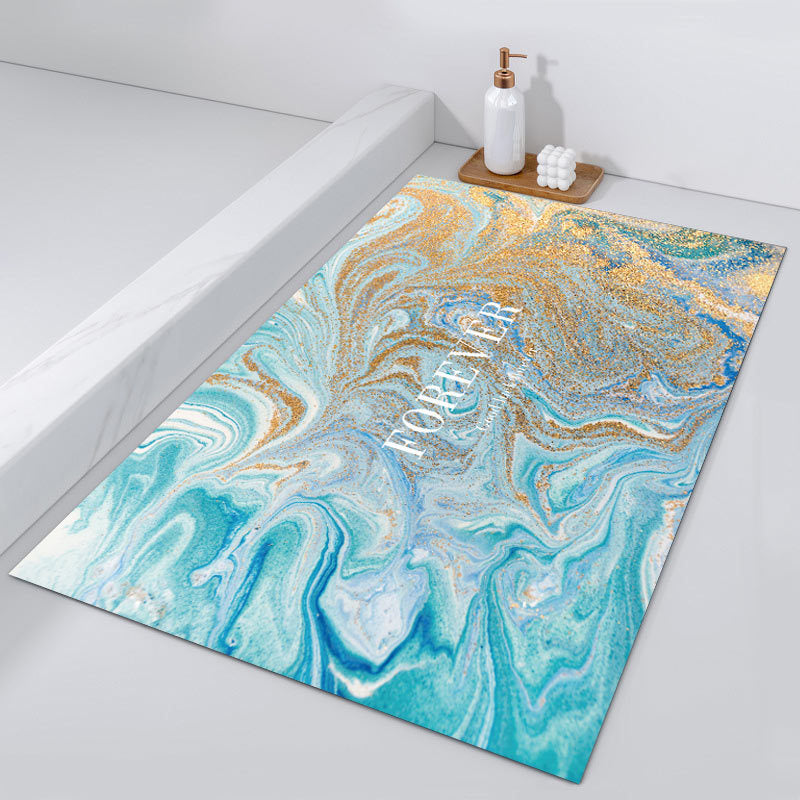 Bathroom Silicone Diatomaceous Water Absorbent Mat