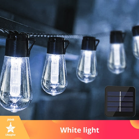 Guirlandes solaires LED étanches