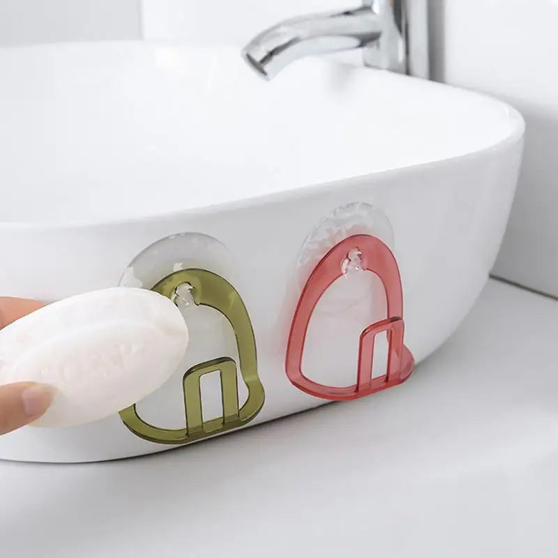 Suction Cup Sponge Rack for Kitchen Storage (1pc)
