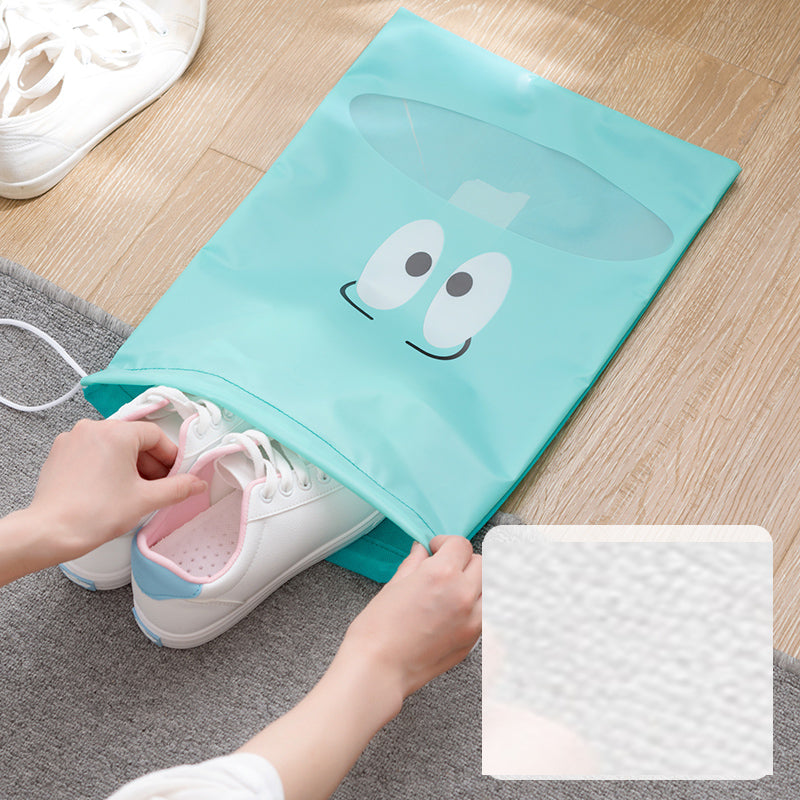 Travel Shoe Storage Bag - Transparent Dustproof Organizer