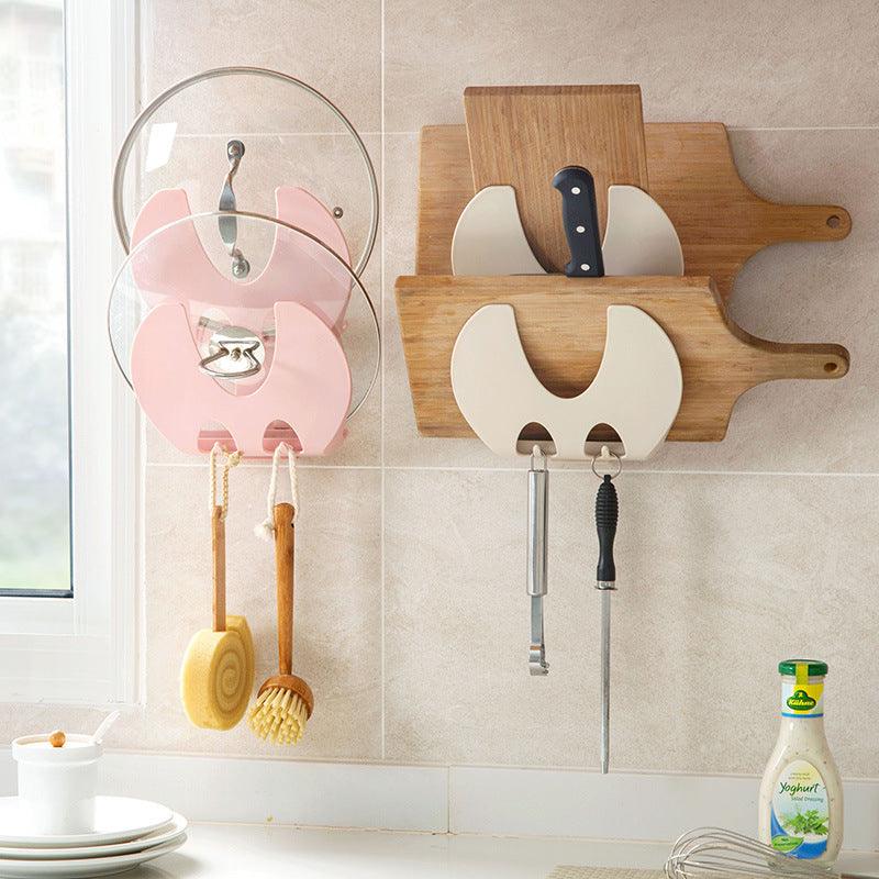 2-Tier Pot Lid Rack Organizer