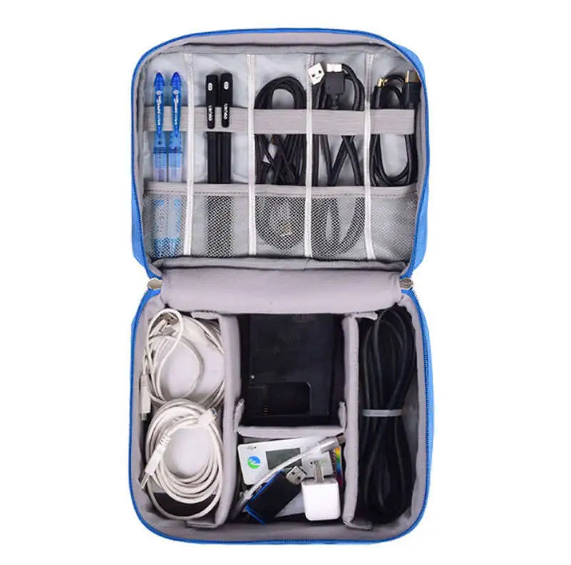 Waterproof iPad Organizer Travel Storage Bag Kit