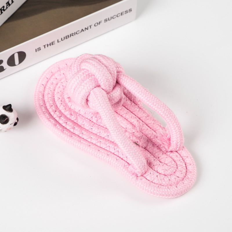 Pet Toy: Chew Rope Animal Shape for Dogs