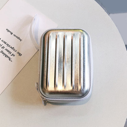Square Mini Key and Coin Storage Bag