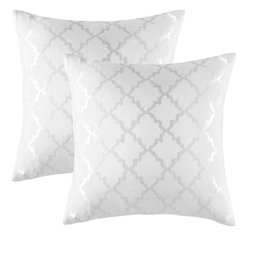 Thin Diamond Pattern Cushion Cover for Home Decor