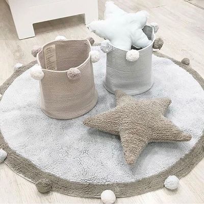 Laundry Basket for Plush Toys and Laundry Storage