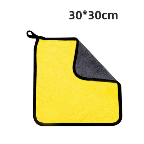 Thickened Coral Velvet Car Wash Towel - Double-sided