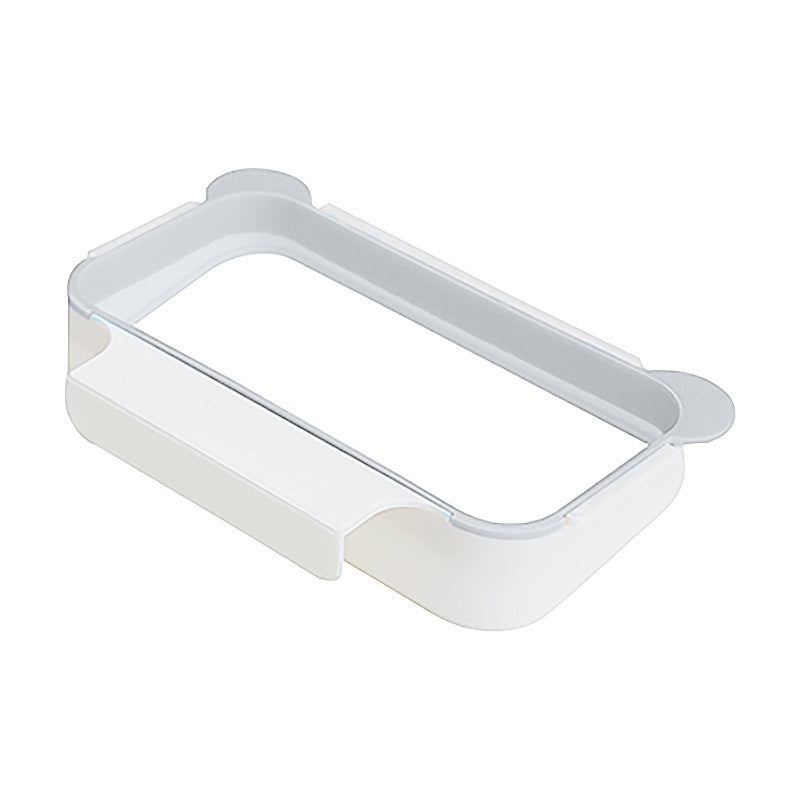 Wall Mounted Kitchen Garbage Bag Rack Organizer