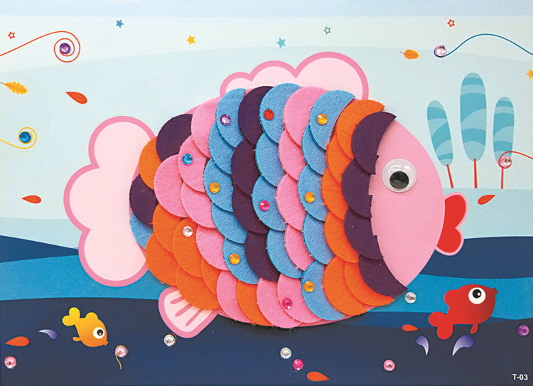 3D Stickers for Kids DIY Craft Educational Toy