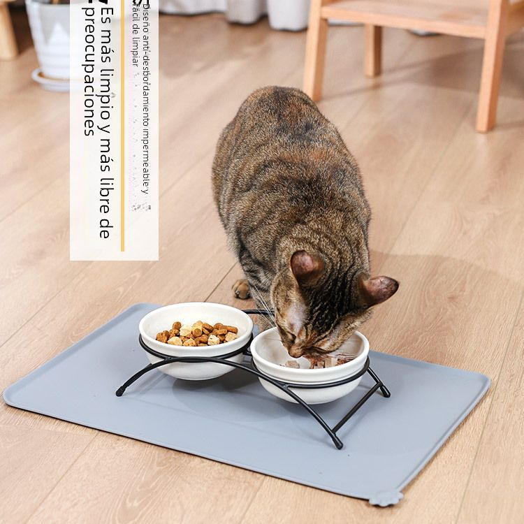 Large Silicone Pet Feeding Mat for Cats and Dogs