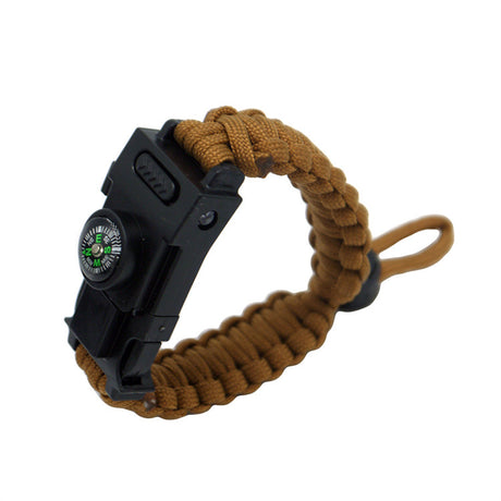 Outdoor Umbrella Rope Knife Camping Survival Bracelet