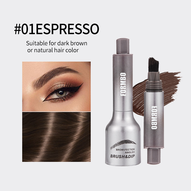 3D Eyebrow Brush with Pressing Head Eyebrow Cream