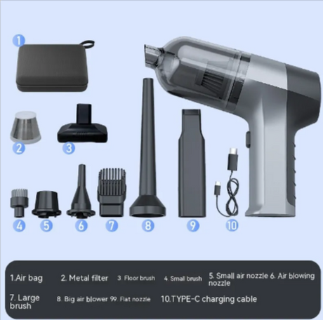 Wireless Handheld Car Vacuum Cleaner