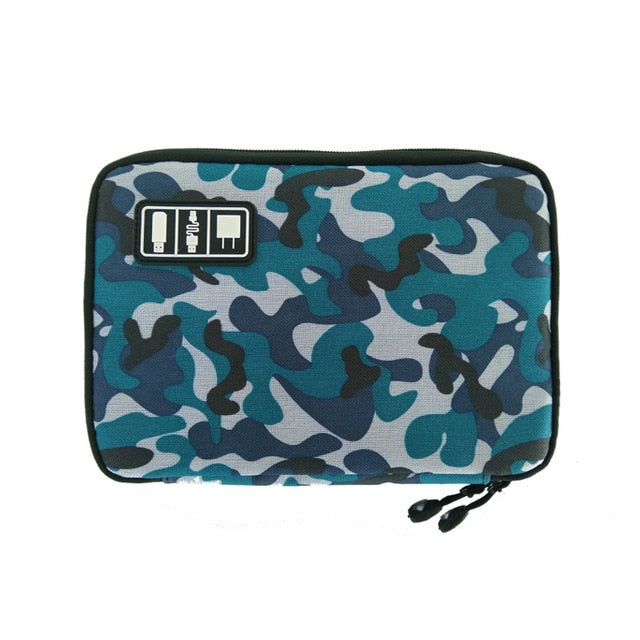 USB Cable Organizer Travel Bag for Digital Accessories