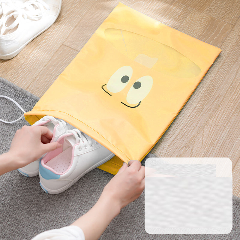 Travel Shoe Storage Bag - Transparent Dustproof Organizer