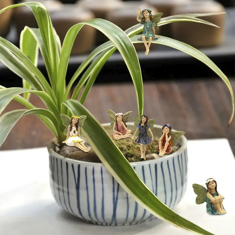 Miniature Fairy Figurine for Kids - Garden Decor