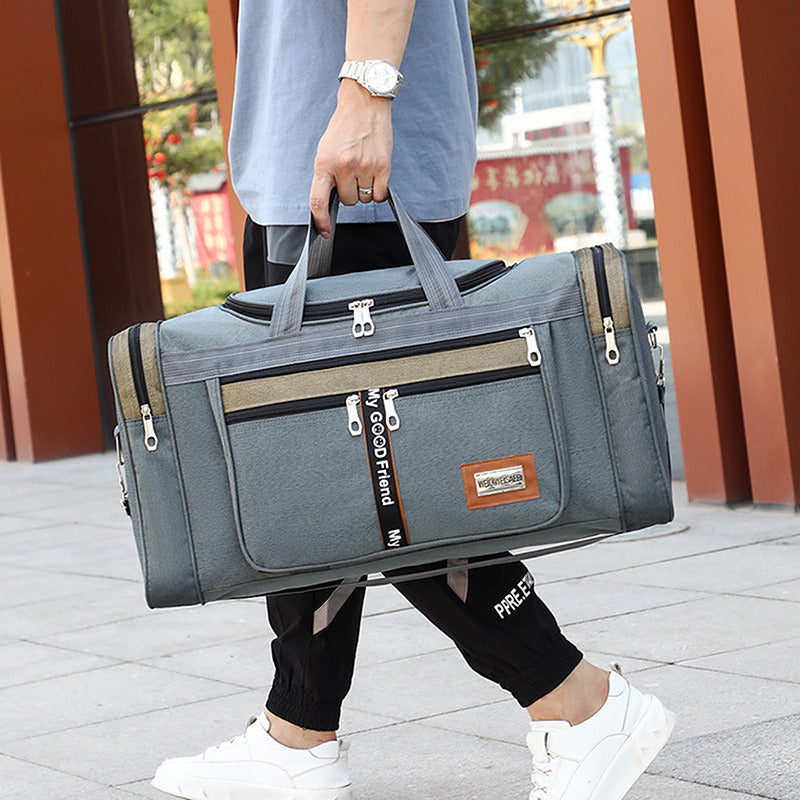 Large Capacity Portable Travel Duffle Bag for Men