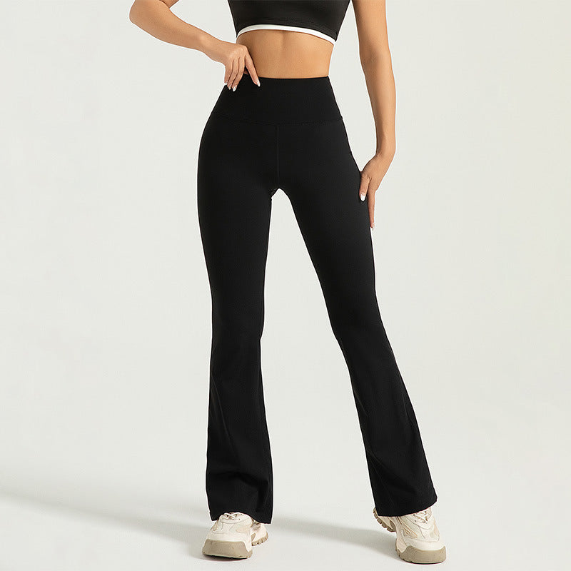 High Waist Flared Yoga Pants